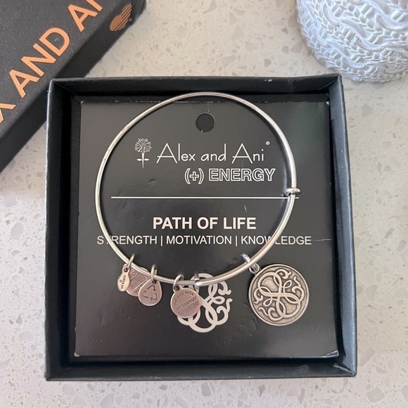 ALEX AND ANI path of life bangle bracelet EUC - Picture 2 of 10